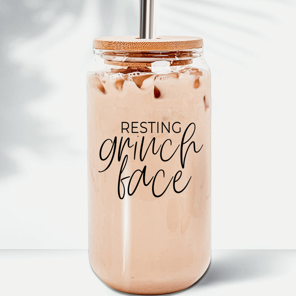 Grinch Face Set 17oz