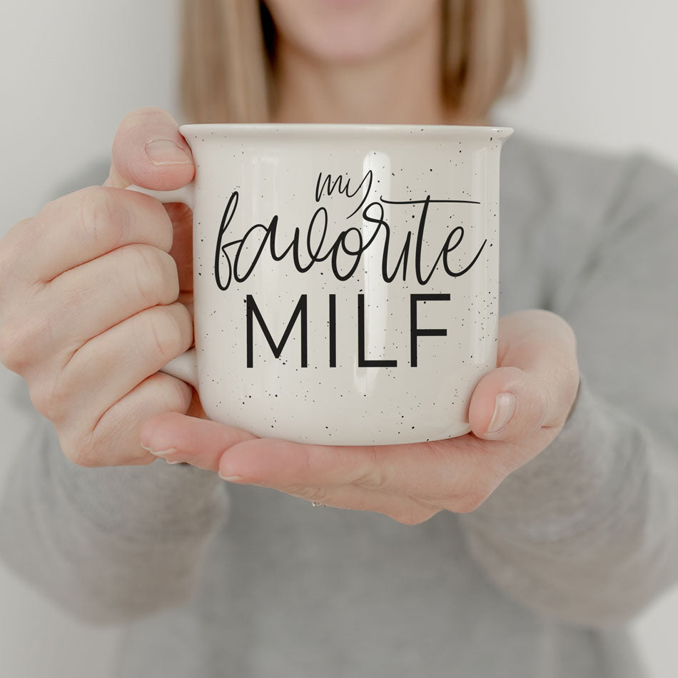 My favorite milf mug.
Funny MILF Gift ideas for her.
mom life coffee present
mama gift ceramic mug