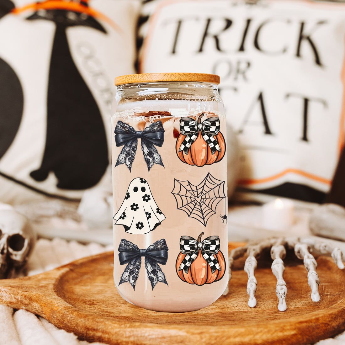 microwave safe halloween glass
dishwasher safe pumpkin tumbler
double wall insulated halloween
bpa free fall drink set