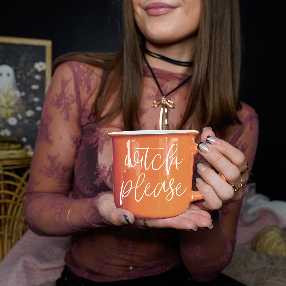 Unique Halloween coffee gifts
Witch please gift for coffee lover
Fall witch coffee mug
Autumn witch please mug