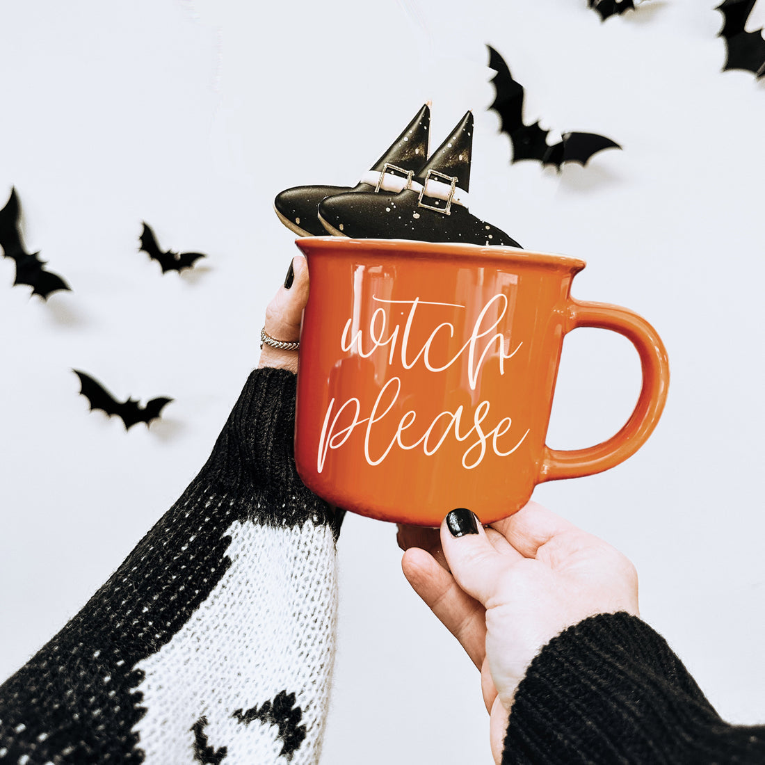 Spooky coffee mugs
Halloween gift for coffee lovers
Witch coffee mug set