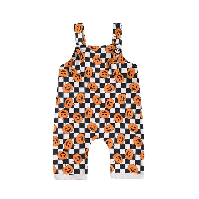 Black Chex Pumpkin Short Tail Jumper