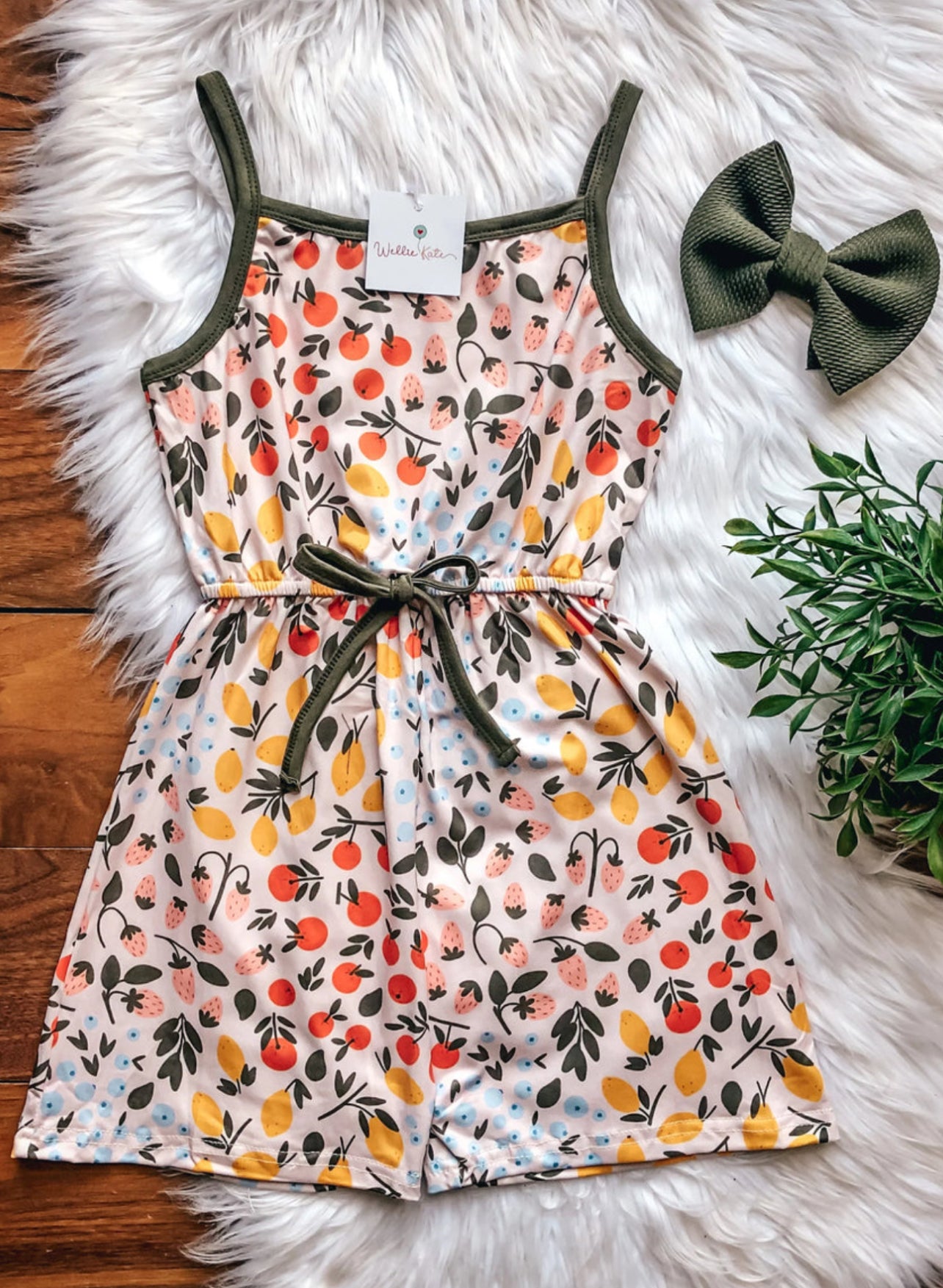 Summer Fruit Romper