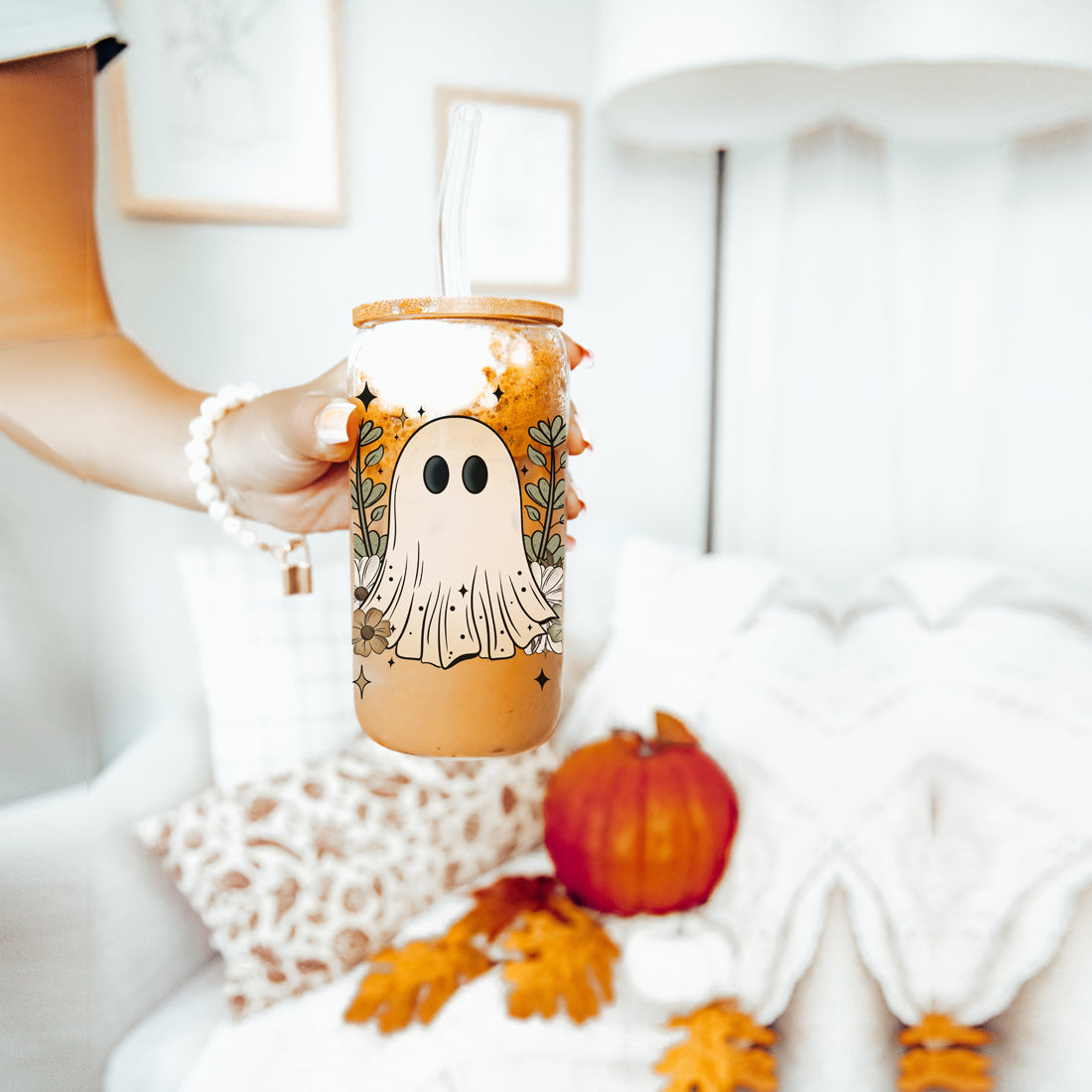 Ghost garden decoration
Ghost garden home decor
Halloween coffee bar tumbler