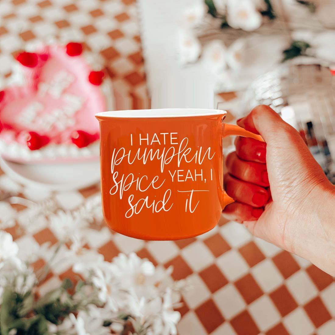 Hate Pumpkin Mug