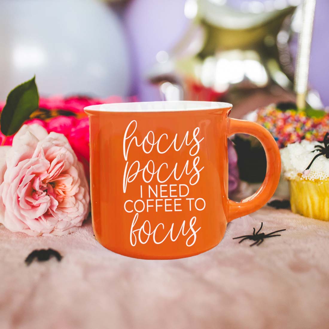 Hocus pocus mug set orange