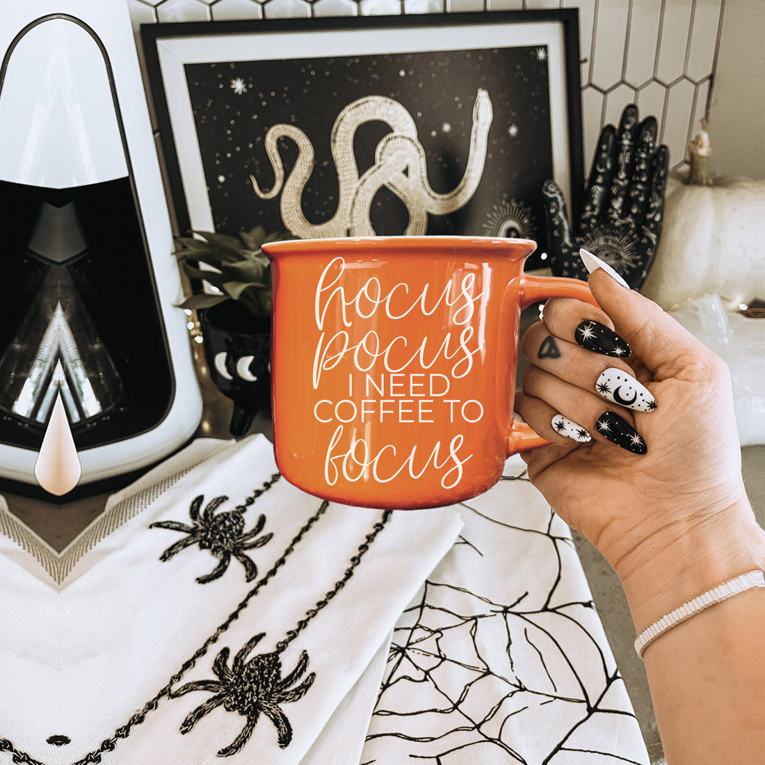 Halloween Birthday Coffee Lover Gift Mug Orange
Spooky Birthday Gift Coffee Cup Hocus Pocus Theme
October Born Witch Coffee Mug Birthday Gift
Halloween Party Coffee Mug Orange Design
Witch Theme Celebration Coffee Cup