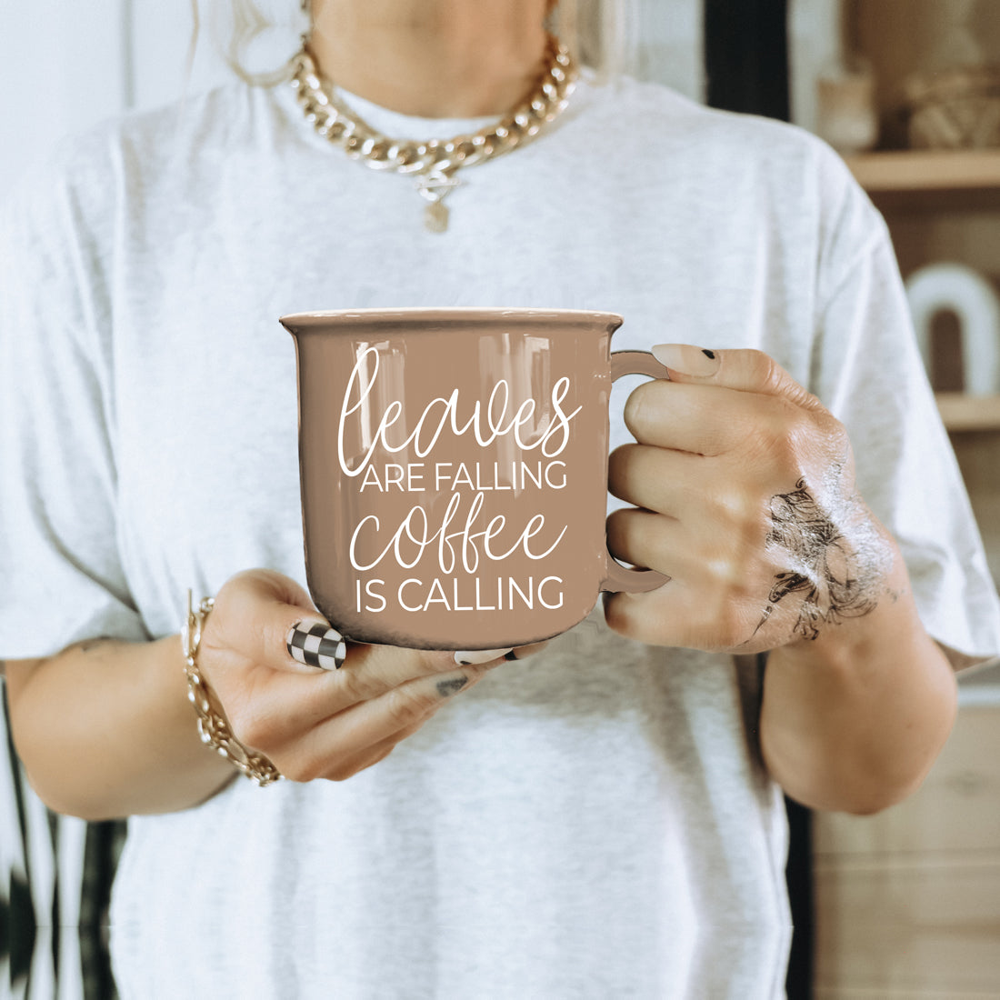 Aesthetic Fall Coffee Mug Brown Ceramic Design
Cozy Morning Coffee Mug Fall Theme Brow
Autumn Coffee Break Mug Brown Ceramic