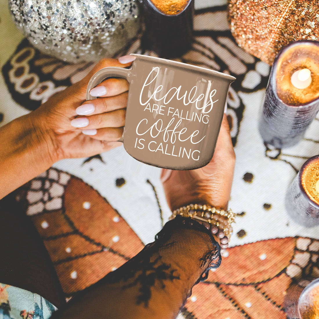 Fall Birthday Gift Coffee Mug Autumn Theme Design
Thanksgiving Hostess Gift Brown Coffee Mug Fall Quote
PSL Season Coffee Mug Brown Fall Design