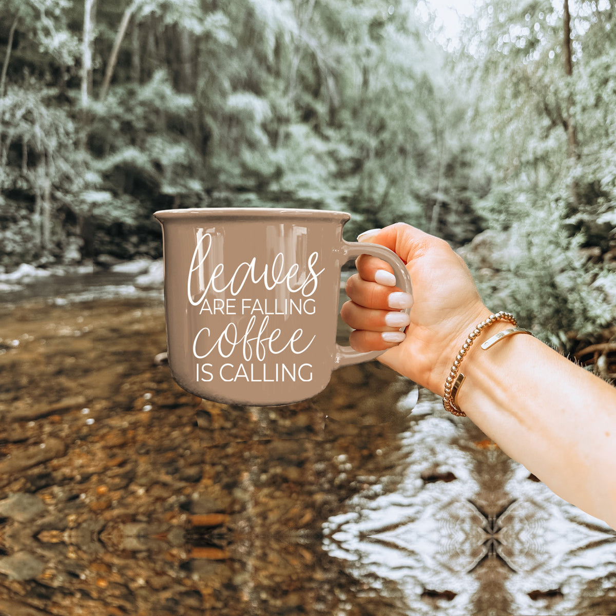 Leaves Falling Mug